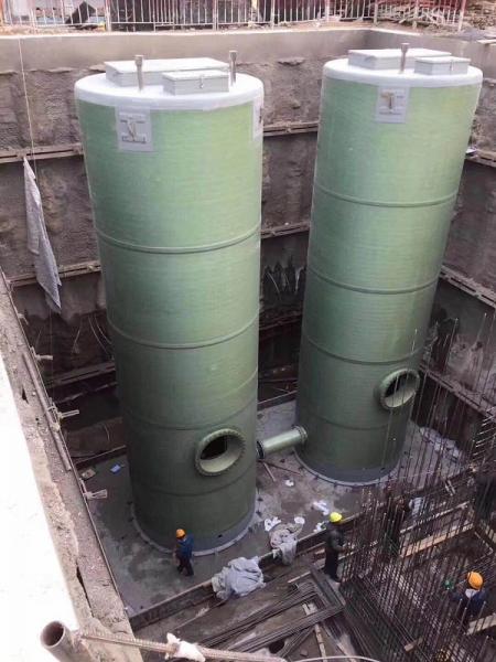 克孜勒苏重庆OPPO智能生态科技园安装一体化污水提升泵